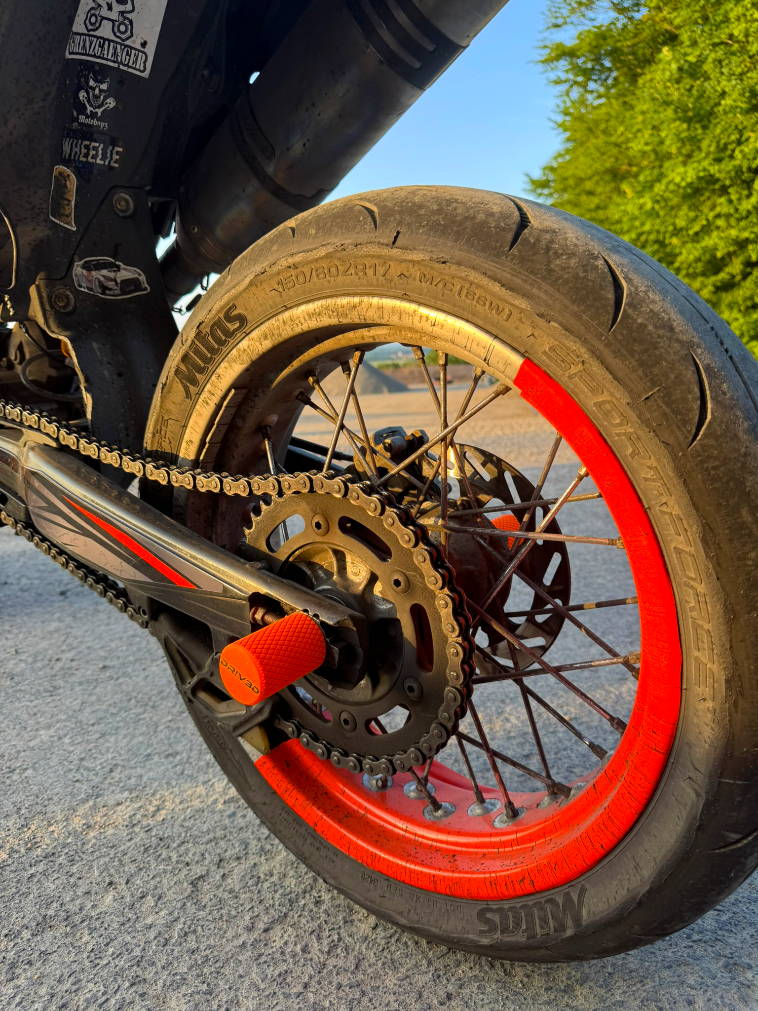 DRIV3D Set – Stuntpegs Long (80 mm) & Lenkerenden