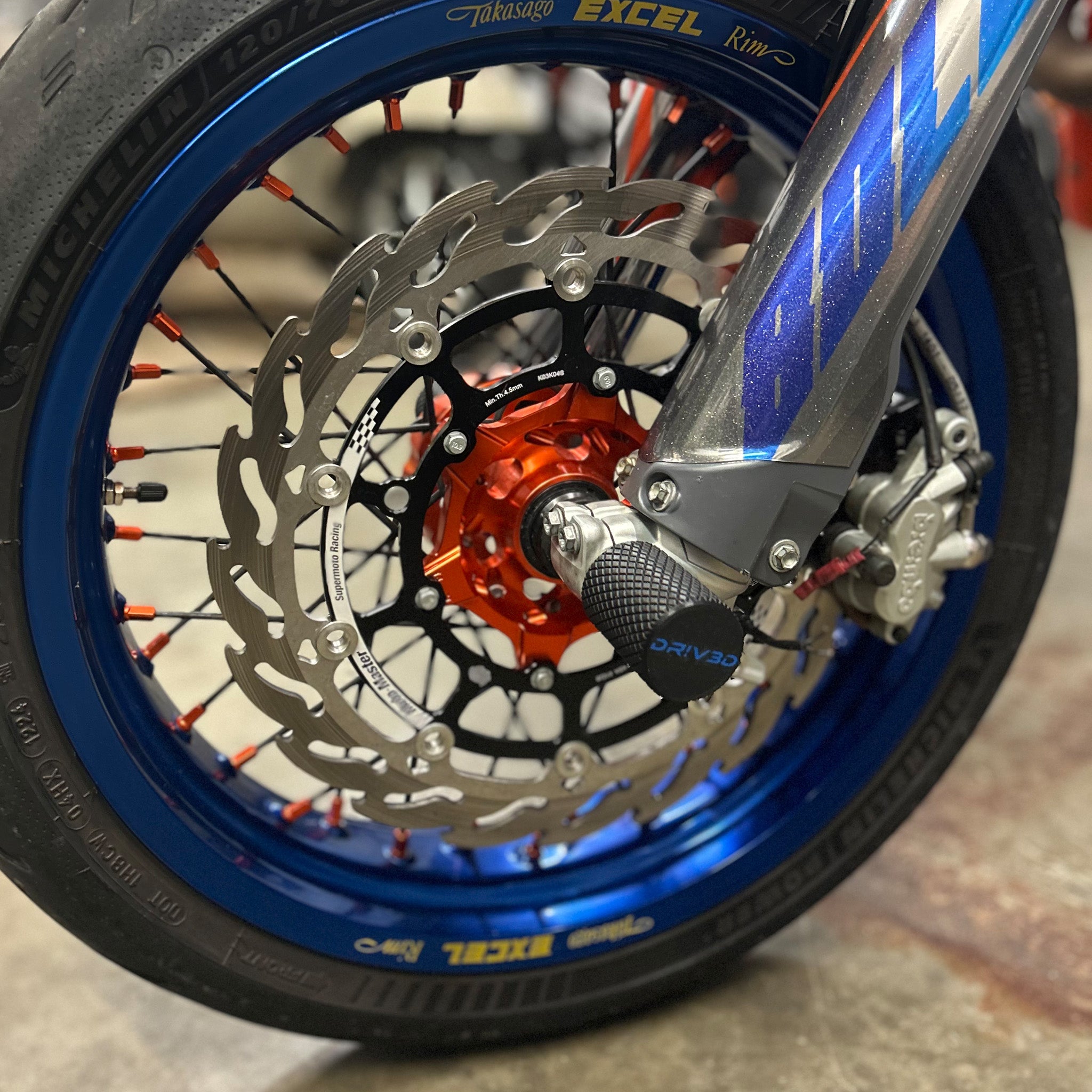 DRIV3D Ersatz Stuntpegs einzeln – Kompakte Axle Sliders (60 mm)